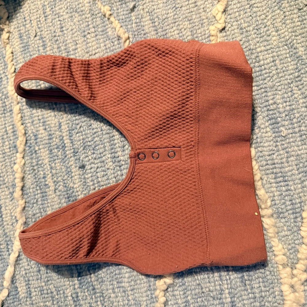 Aeropostale Seamless Rust Bra
